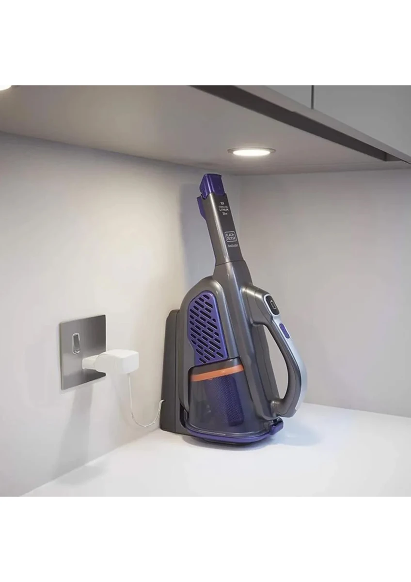 Black & Decker BHHV520BFP-QW 18V Şarjlı Standard Girişli Pet Başlıklı Uzayabilen El Süpürgesi